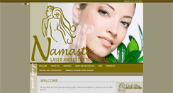 Desktop Screenshot of namastelaserfcc.com